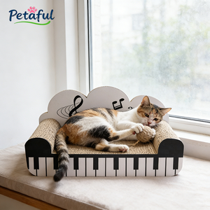 Toptan Büyük Lüks Modern Çok Fonksiyonlu Çevre Dostu Dayanıklı Kaymaz Karton Kedi Tırmalama Yatağı Kanepe Karton Ambalaj - Product Image 4