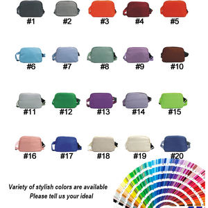 IDEA GIFT Promoción Riñoneras Impermeables de Nailon para Hombre, Bolso de Hombro de Gran Capacidad, Riñonera Deportiva de Viaje, Logotipo Personalizado - Product Image 3