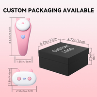 Tragbarer Slip-Vibrator mit Kabelloser Fernbedienung, 10 Vibrationsmodi, Geräuscharmer Motor, Wiederaufladbar, Diskretes Paar-Sexspielzeug