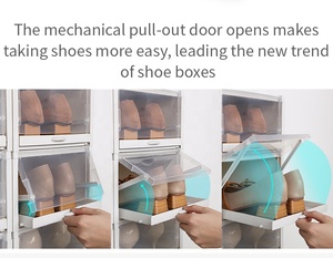 Haixin, 3 uds., caja <span class=keywords><strong>de</strong></span> <span class=keywords><strong>zapatos</strong></span> <span class=keywords><strong>de</strong></span> <span class=keywords><strong>plástico</strong></span> <span class=keywords><strong>de</strong></span> gran tamaño, <span class=keywords><strong>contenedores</strong></span> <span class=keywords><strong>de</strong></span> almacenamiento con logotipo personalizado, cajón transparente, caja <span class=keywords><strong>de</strong></span> <span class=keywords><strong>zapatos</strong></span> <span class=keywords><strong>de</strong></span> almacenamiento transparente - Product Image 6
