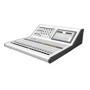 HUAIN peralatan audio 24 saluran, mixer digital musik profesional papan suara studio kinerja