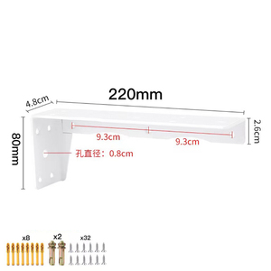 Pièces d'estampage en tôle support de <span class=keywords><strong>suspension</strong></span> en forme de L support d'angle cadre de quincaillerie de meubles - Product Image 5