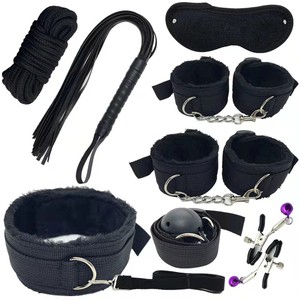 Oferta Especial: 8 Productos Sexuales Eróticos <span class=keywords><strong>BDSM</strong></span>, Esposas, Pinzas para Pezones, Látigo, Cuerda, Juguetes Sexuales para Parejas - Product Image 1