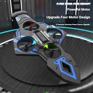 Drone télécommandé en forme d'épée volante 2,4G à 4 canaux, portée 80M, en EVA, pour enfants et adultes, rotation 360° - Product Image 1