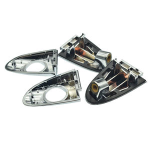 4 pièces Poignées de porte extérieures chromées avant arrière gauche et droite pour <span class=keywords><strong>Kia</strong></span> <span class=keywords><strong>Picanto</strong></span> 2011-16 82651-1Y000 82661-1Y000 83651-1Y000 83661-1Y000 - Product Image 6