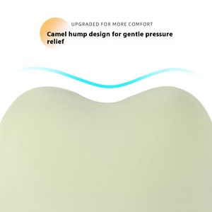 U-şekilli taşınabilir uçak bellek köpük seyahat yastık servikal destek ve yolculuklar sırasında konfor - Product Image 2