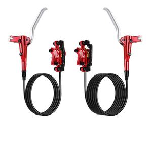 Frein à disque hydraulique intégré super léger BOLANY pour VTT, frein à huile à double piston, étrier hydraulique intégré, dissipation <span class=keywords><strong>de</strong></span> chaleur, plaquettes <span class=keywords><strong>de</strong></span> frein - Product Image 6