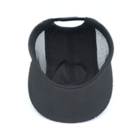 Vente en gros, maille respirante, Snapback, chapeaux de course imperméables, Logo imprimé personnalisé, 5 panneaux, camping, Baseball, Sport, casquettes de camionneur en Nylon