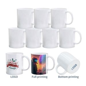 Taza Blanca de Cerámica China y Acero Inoxidable para Sublimación, 11 oz, con Caja para Impresión por Sublimación y Logotipo Personalizado - Product Image 4