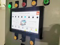 Tableta Integrada RK3399 Android 8.1/10 de 10 Pulgadas con Pantalla Táctil Capacitiva IPS para Control Industrial de Calderas/Bombas de Calor