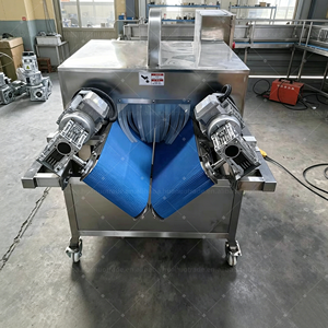 Machine à découper les fruits et légumes en deux, électrique, commerciale, en acier inoxydable, haute performance, pour olives, laitue, choux-fleurs, choux - Product Image 3