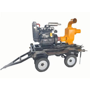 Pompe centrifuge à moteur diesel haute pression en fonte de 6 pouces 60Hz Drainage d'étang de construction auto-amorçant Eau propre - Product Image 4