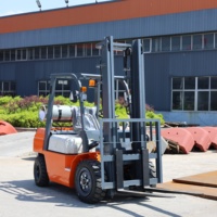 Nouveau modèle de chariot élévateur au propane FG30 FG25 3 tonnes 2,5 tonnes chariot élévateur GPL essence avec moteur japonais