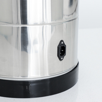 Baton — chaudière à eau commerciale en acier inoxydable, 20l, contrôle automatique de la température, grande capacité, facile à nettoyer