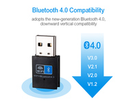 Adaptador Wifi 2 en 1 de 150Mbps con BT4.0 para PC/Escritorio/Portátil