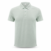 Polo pour homme 7A en coton tricoté, antibactérien, déodorant, anti-acarien, infroissable, uni, imprimé, avec poche, pour le quotidien, les affaires et le travail
