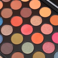 Palette de fards à paupières TY, nouvelle collection, 35 couleurs, vegan, poudre minérale, fini mat et scintillant, marque privée