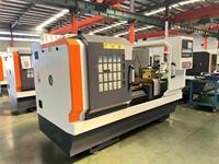 Torno CNC Monofásico de Suministro Directo de Fábrica, Torno CNC Horizontal CK6150 con Sistema de Control Opcional