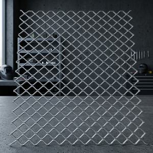 Aluminum Window <b>Grill</b> <b>Mesh</b> Diamond <b>Mesh</b> Roll Perforated Metal Sheet Curtain Wall Security Rust Proof Polished Surface Antique - Product Image 2