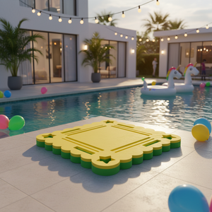 Table de jeu de Mahjong et de <span class=keywords><strong>Dominos</strong></span> en EVA, étanche, flottante, résistante aux chocs, pour <span class=keywords><strong>la</strong></span> <span class=keywords><strong>plage</strong></span> et <span class=keywords><strong>la</strong></span> natation, imprimable - Product Image 2