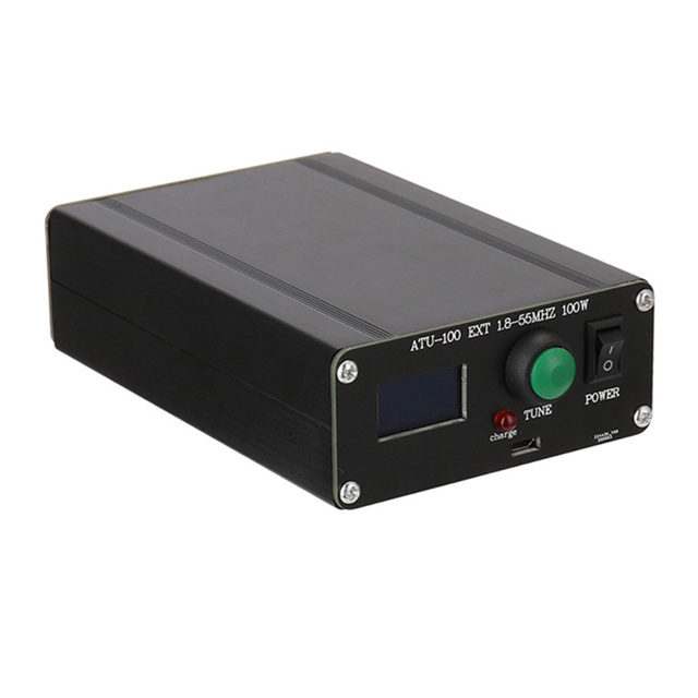 ATU-100 EXT 1.8-55MHz 100W Automatic Open Source Shortwave Automatic Antenna Tuner with Metal Housing Assembled