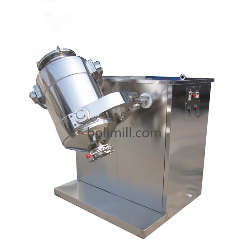 Tiga Dimensi Mesin Pencampur Api Powder Mixer