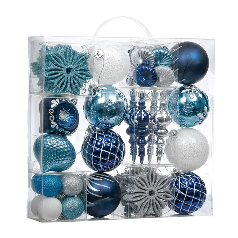 Easlegifts fabbrica decorazioni natalizie forniture America Canada ornamenti natalizi palle di natale di lusso per uso commerciale