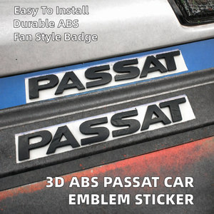 Emblema 3D ABS para Coche, Adhesivo con Letras PASSAT, Calcomanía para Parachoques Trasero, Maletero, Carrocería - Product Image 2