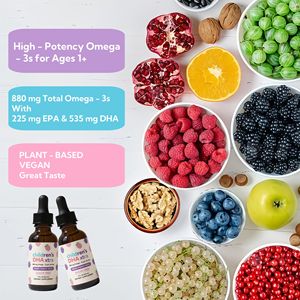 Suplemento orgánico extra 3 ácido fólico prenatal ingrediente crudo vegano Omega algas aceite de pescado alto Epa Dha gotas líquidas para niños todos - Product Image 3