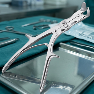 Rongeur semi-ostéotomique en acier inoxydable, instrument chirurgical manuel pour la chirurgie générale, certifié CE Classe I - Product Image 3