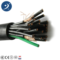 450/750V 37 Core 1.5mm2 2.5mm2 Cable de control KVV aislado de PVC y revestido de Pvc