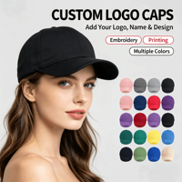Gorra de Béisbol Deportiva de 6 Paneles, 100% Algodón, con Logotipo Personalizado en Color, Lavada, con Hebilla Plateada de Cobre, para Adultos Unisex