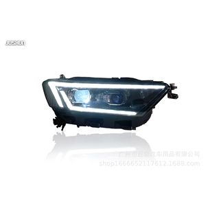 Ensemble de phares Jushun T-Roc avec feux de jour à LED, clignotants séquentiels, lentille de projecteur au xénon bi-xénon - Product Image 4