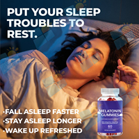 Prix d'usine OEM/ODM/OBM – Complément de sommeil : Gommes à la mélatonine pour améliorer la mémoire, favoriser la santé du sommeil et la relaxation corporelle
