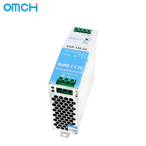 Omch EDR-120 120W 220V 24V 10A hiệu quả 88% đầu ra duy nhất dẫn lái xe <span class=keywords><strong>SMPS</strong></span> biến tần công nghiệp AC-<span class=keywords><strong>DC</strong></span> DIN chuyển mạch cung cấp điện - Product Image 4