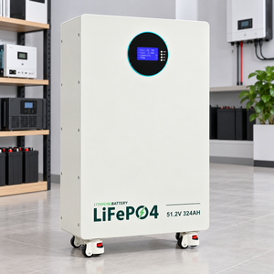แบตเตอรี่บ้าน LiFePO4 16kWh 51.2V 314Ah 200A สำหรับชาร์จและดิสชาร์จเพื่อสำรองไฟบ้านทั้งหลัง - Product Image 1