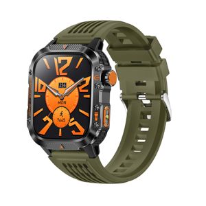 Reloj Inteligente Táctico GPS DF HT36 con Linterna, Pantalla HD de Pulgadas, Llamadas por BT, Monitor de Frecuencia Cardíaca, Oxígeno en Sangre, Monitoreo de Salud, Reloj Inteligente Deportivo - Product Image 2