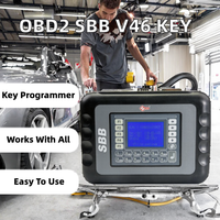 Lecteur de code OBD2 SBB V46.02, programmeur de clés pour la programmation de puces transpondeurs d'immobilisateur, version V33.02