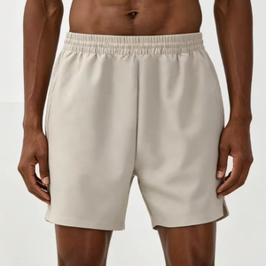 <span class=keywords><strong>Pantaloncini</strong></span> Sportivi da Uomo Personalizzati a Vita Media, Alta Qualità, 100% Cotone, Tessuto Morbido, Tinta Unita, Logo Personalizzato, Traspiranti per la Corsa - Product Image 4