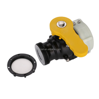 Bouchon de réservoir IBC TIQ moulé par injection sur mesure, filetage NPT femelle 2 pouces, avec valve à visser, adaptateur de couvercle pour stockage industriel en vrac