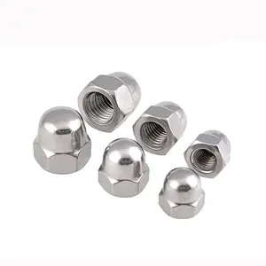 DIN1587 Stainless Steel Domed Cap Nuts Hexagon Domed Cap Nuts