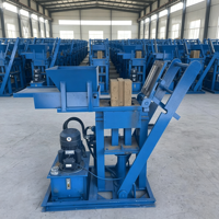 Machine à fabriquer des briques entièrement automatique avec extrudeuse, moteur et roulement pour blocs creux et construction routière