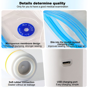 Sellador de Vacío Eléctrico Portátil Mini, Recargable, para Alimentos, Máquina Selladora de Alimentos Doméstica, Sellador de Vacío Automático - Product Image 6