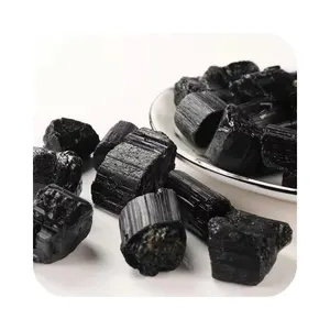 Meilleure vente minerai brut guérison irrégulière augmenter l'énergie minéral naturel tourmaline noire pierre brute souvenirs de mariage pour les invités