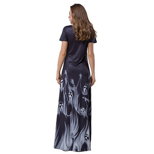 Costume de sorcière, vampire, sorcier, ou démon pour <span class=keywords><strong>Halloween</strong></span>, carnaval, fête masquée, performance scénique, pour adulte, avec cape de la mort - Product Image 4