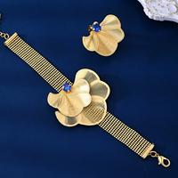 Bijoux fantaisie Meizi en laiton plaqué or 18 carats, imperméables, boucles d'oreilles, bagues et colliers pour femmes