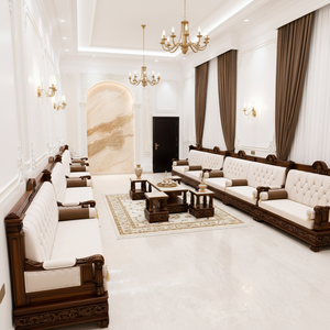 Mobilier de Majlis Arabe Moderne |     Personnalisation Possible |    Livraison gratuite dans le monde entier - Product Image 3