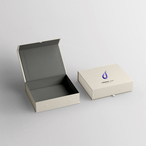 Caja de Regalo Rígida de Papel con Cierre Magnético, Plegable, Negra, de Lujo, con Impresión Personalizada, para Bolsos y Prendas - Product Image 4