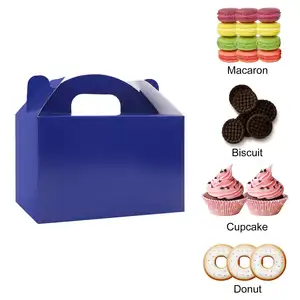 鲜艳彩色彩虹糖果巧克力零食甜点纸板纸盒生日派对礼物