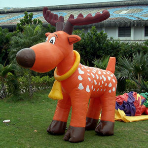 Modello Gonfiabile Pubblicitario Elefante Blu in Tessuto Oxford, Logo Personalizzabile per Eventi di Apertura Negozio, Decorazioni e Forniture per Attrazioni - Product Image 4